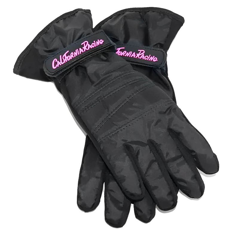 Luva-Feminina-California-Racing-Impermeavel-Preto-Rosa-1