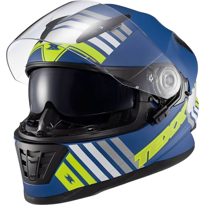 Capacete-Fechado-Texx-Wing-Grid-Azul-Verde-Branco-3