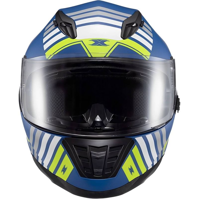 Capacete-Fechado-Texx-Wing-Grid-Azul-Verde-Branco-4