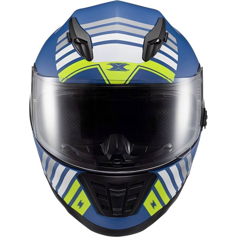 Capacete-Fechado-Texx-Wing-Grid-Azul-Verde-Branco-5