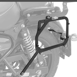 Suporte Baú Monorack Lateral Meteor 350 2022+ - Scam