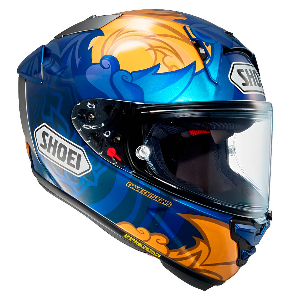 Capacete Fechado Shoei X-Spr Pro Marquez Thai Tc-2 - MotoBR