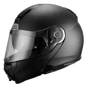 Capacete Escamoteável NZI Combi 2 Preto Fosco