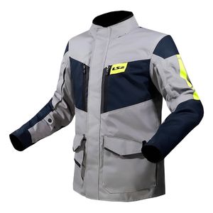 Jaqueta LS2 Metropolis Evo Titanium Azul Amarelo