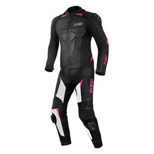Macacão Feminino X11 Speed 2 Preto Rosa 2 Peças