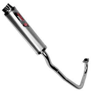 Escapamento Sundown Max 125 Eight B8 Cromado - Pro Tork