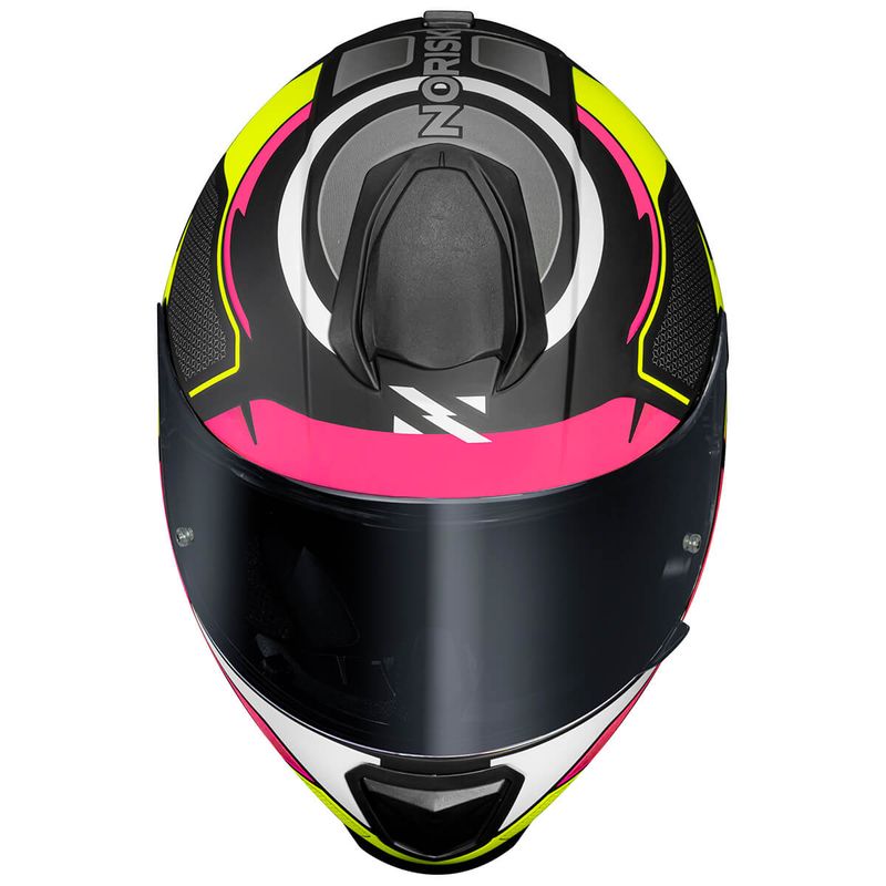 Capacete-Fechado-Norisk-Razor-Speedmax-Fosco-Preto-Amarelo-Rosa-4