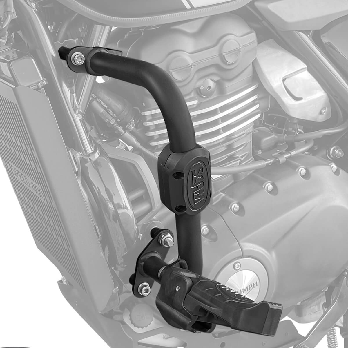 Protetor Carenagem Speed 400 Scrambler 400 2024+ Com Pedaleira