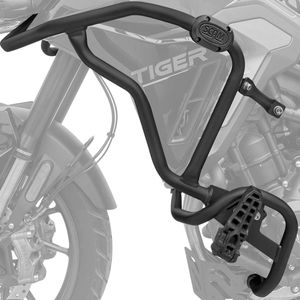 Protetor Carenagem Tiger 900 2020+ Prata Com Pedaleira
