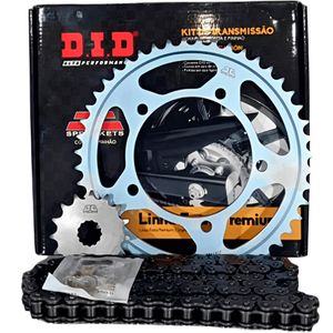 Kit Relação V-Strom 650 2004 Até 2016 Com Retentor - Did