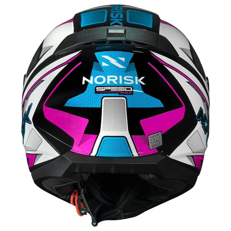 Capacete-Fechado-Norisk-Razor-Speedmax-Preto-Branco-Rosa-8