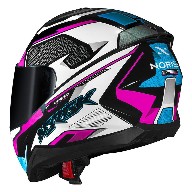 Capacete-Fechado-Norisk-Razor-Speedmax-Preto-Branco-Rosa-9