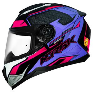 Capacete Norisk Razor Speedmax Preto Rosa
