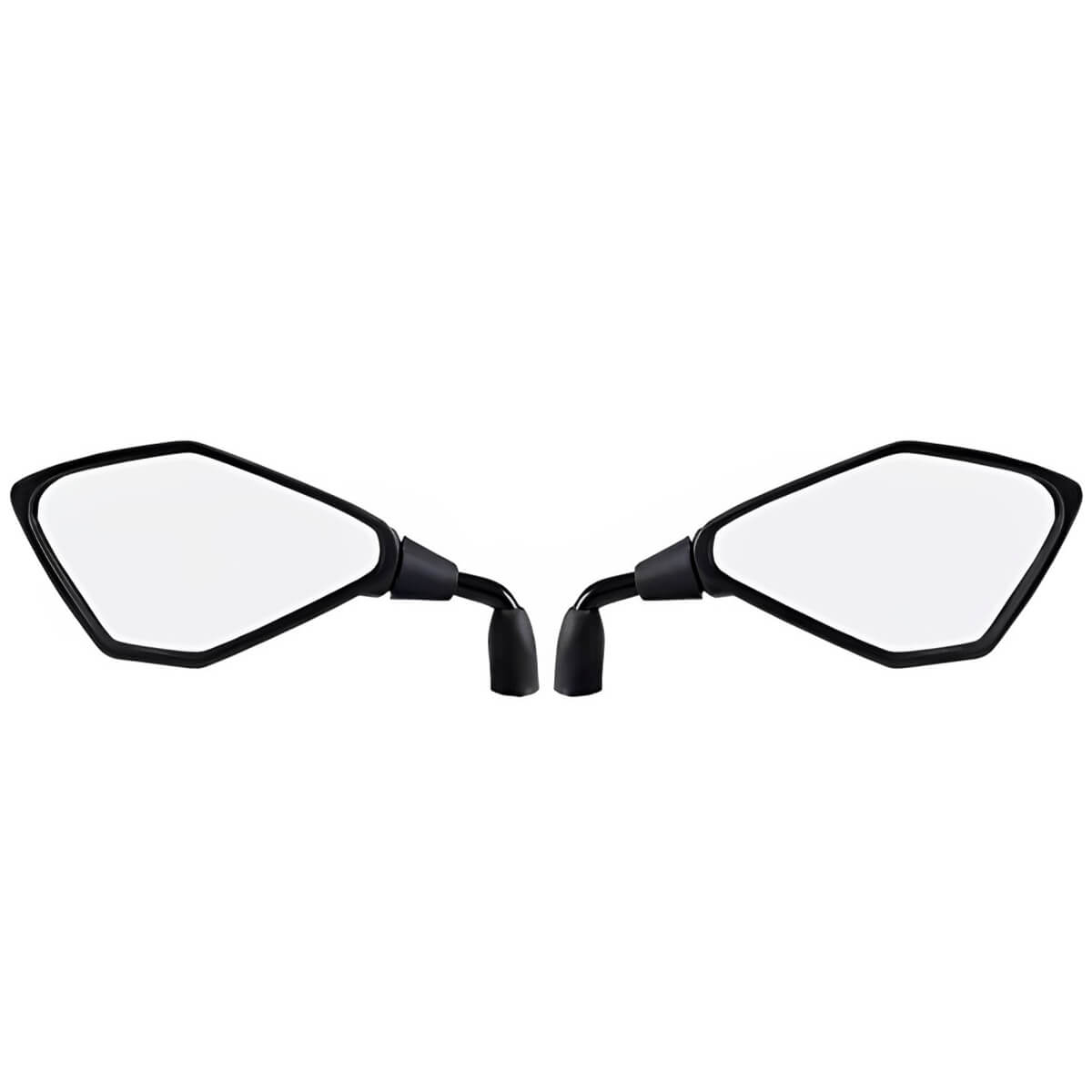 Retrovisor Kawasaki Z400 Z800 Rosca Yamaha 360° Par - GVS - MotoBR
