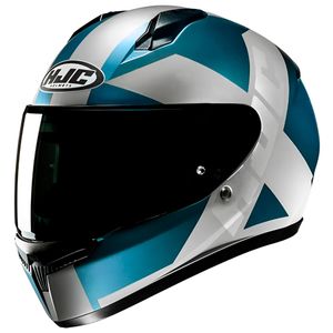 Capacete Fechado HJC C10 Tez Azul Cinza