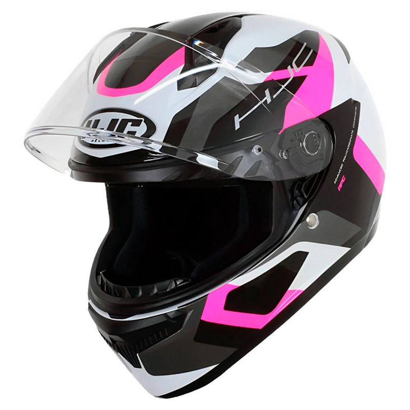 CAPACETE-FECHADO-HJC-C10-TINS-BRANCO-CINZA-PRETO-ROSA-3
