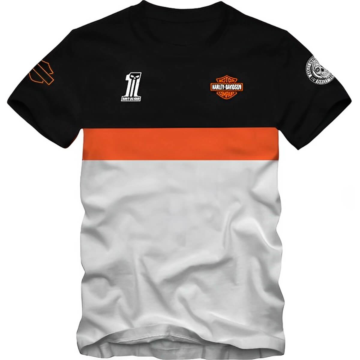 Camiseta All Boy Harley New Preto