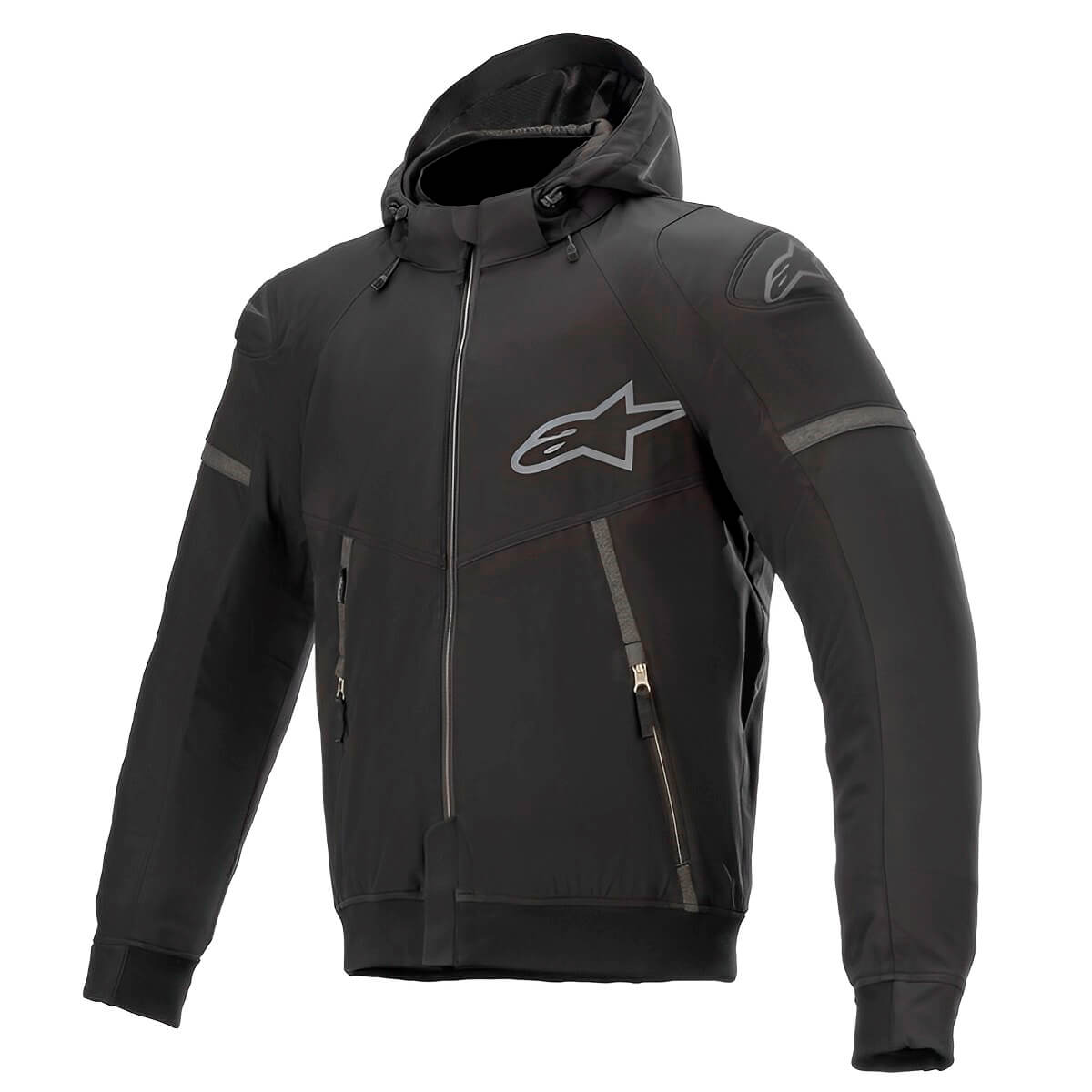 alpinestars SEKTOR VR TECH HOODIE M ブラック Jaqueta Alpinestars Sektor V2 Tech Hoodie Preto - MotoBR