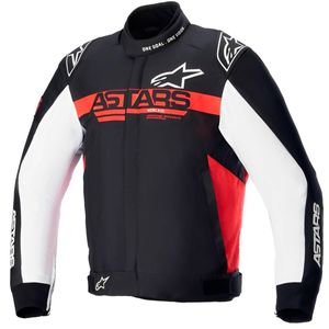 Jaqueta Alpinestars Monza Sport Preto Vermelho Branco