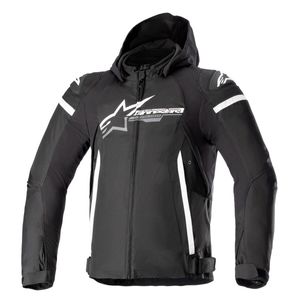 Jaqueta Alpinestars Zaca WP Preto Branco