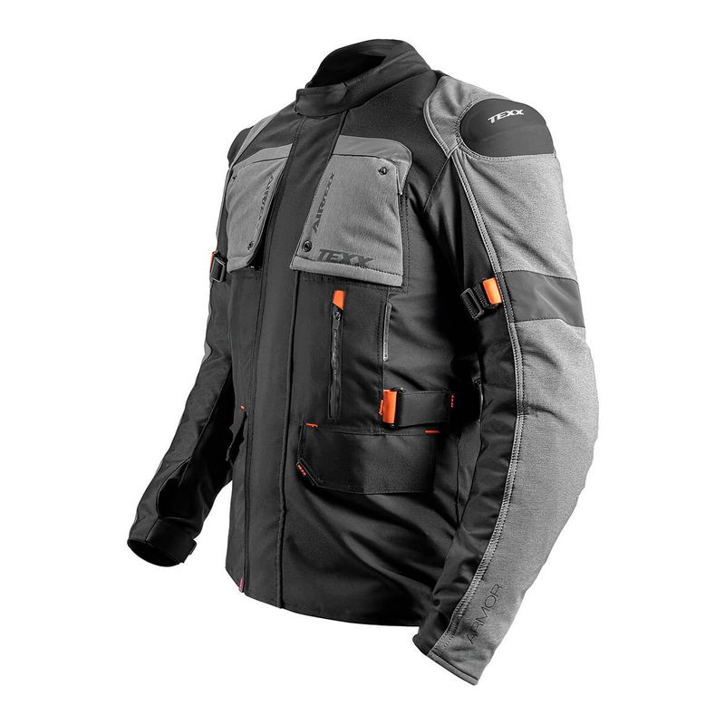JAQUETA-MASCULINA-TEXX-ARMOR-PRETO-CINZA-LARANJA-3