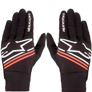 Luva Alpinestars Reef Preto Branco Vermelho