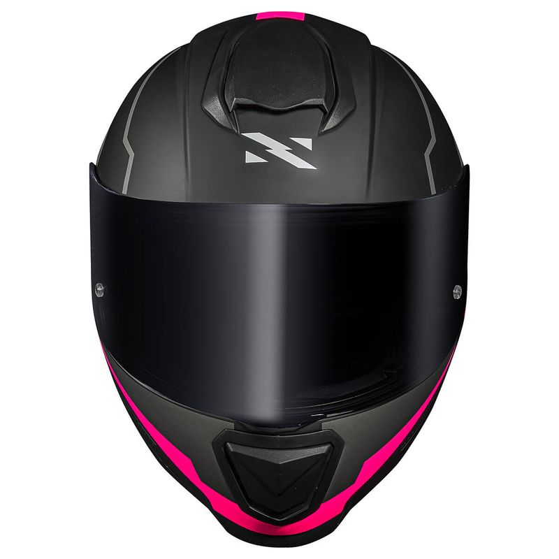 Capacete-Fechado-Norisk-Razor-Full-Preto-Branco-Fosco-4