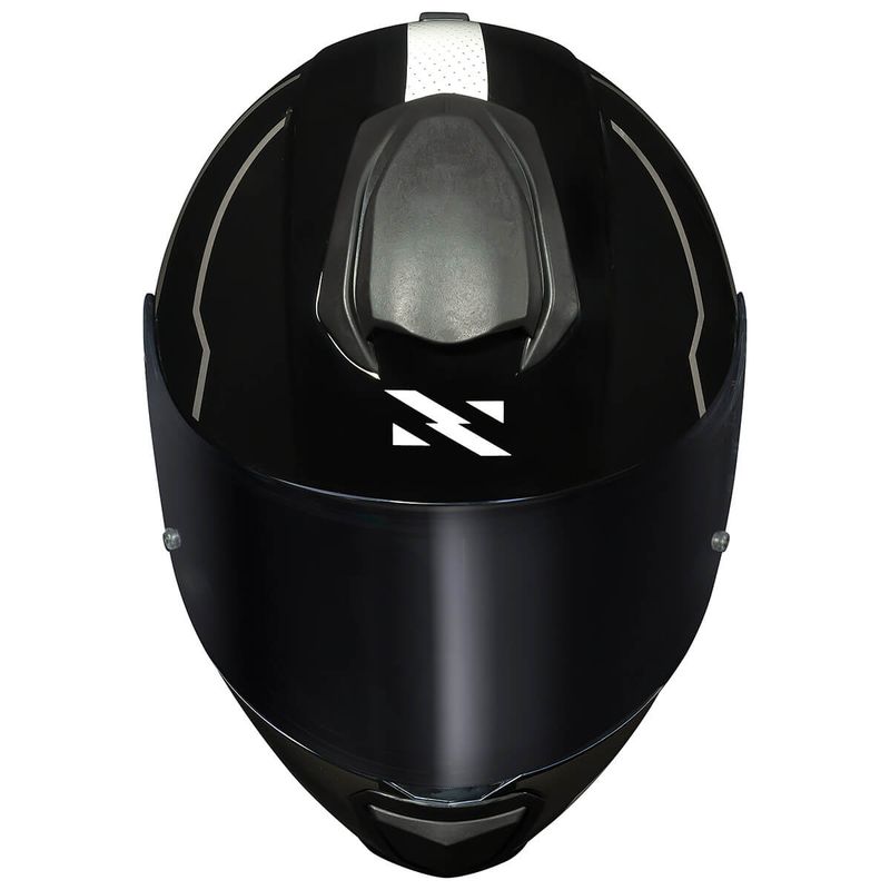 Capacete-Fechado-Norisk-Razor-Full-Preto-Branco-Fosco-5