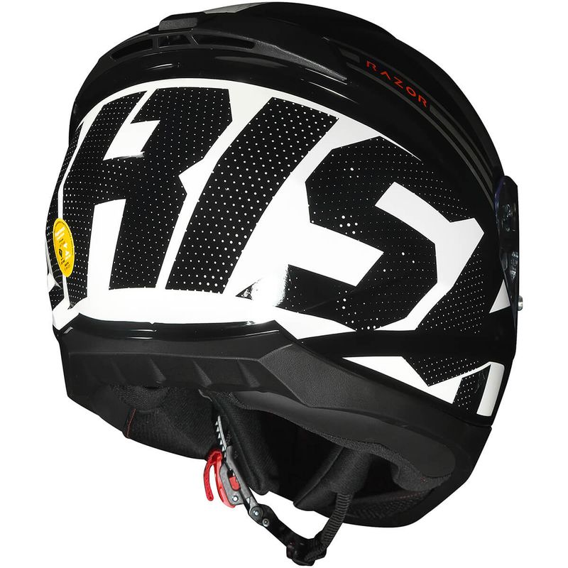 Capacete-Fechado-Norisk-Razor-Full-Preto-Branco-Fosco-8
