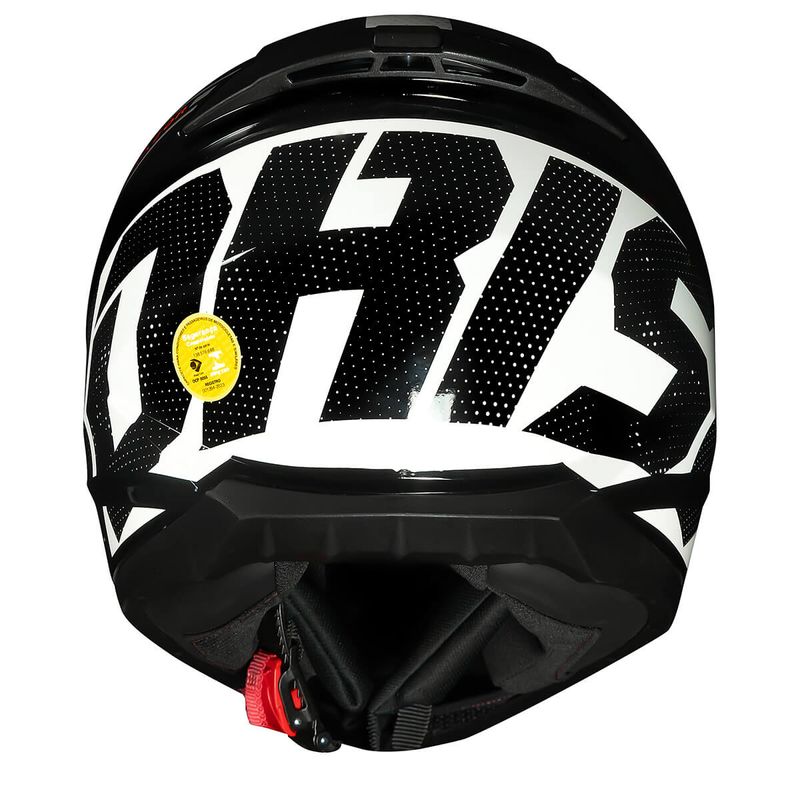 Capacete-Fechado-Norisk-Razor-Full-Preto-Branco-Fosco-9