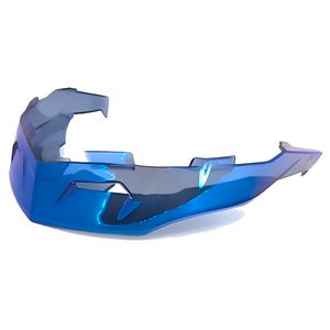 Reparo Aerofólio Capacete KYT TT Course Azul Transparente