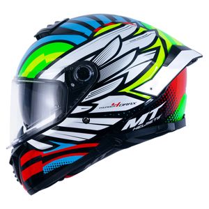 Capacete MT Thunder 4 SV Drax B7 Azul