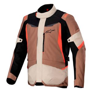 Jaqueta Alpinestars ST 1 WP Caqui Areia Preto Vermelho