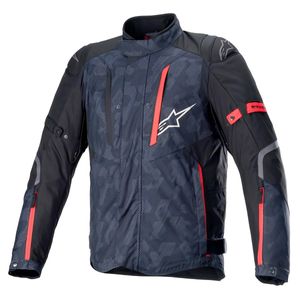 Jaqueta Alpinestars RX 5 Drystar Preto Camo Vermelho