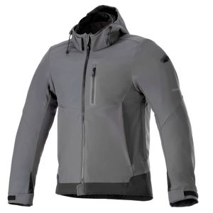 Jaqueta Alpinestars Neo WP Hoodie Cinza Preto