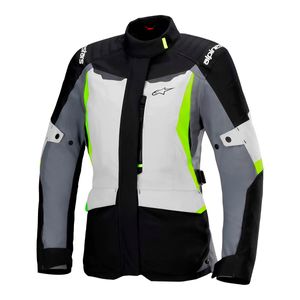 Jaqueta Alpinestars Stella ST 1 WP Cinza Preto Amarelo