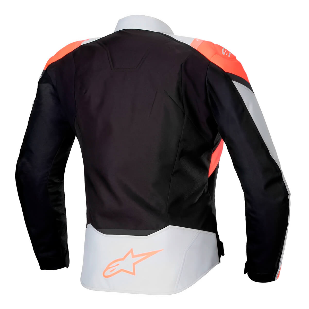 Jaqueta Alpinestars Stella T Jaws V4 WP Preto Cinza Gelo Coral