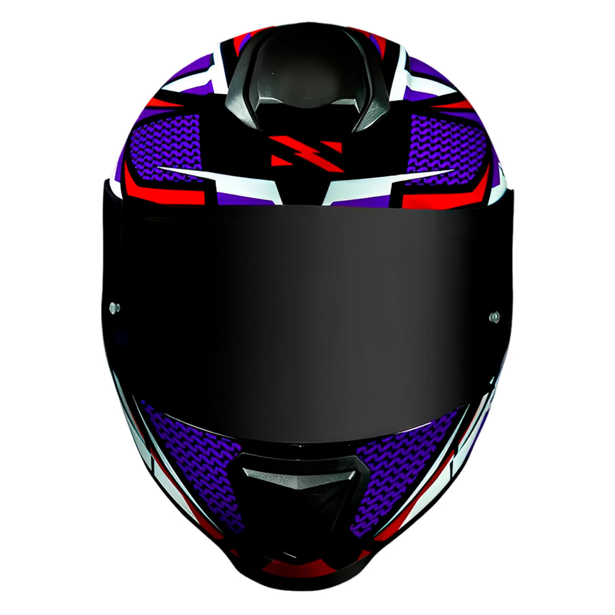 Capacete Original Norisk Razor Sharp Azul Vermelho - MotoBR