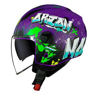 Capacete Norisk Orion SV Shine Roxo Azul Fosco
