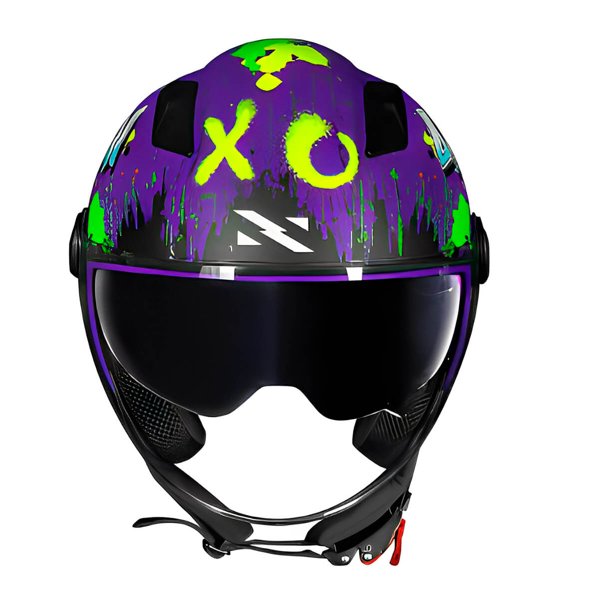 Capacete Norisk Orion SV Shine Roxo | MotoBR - MotoBR