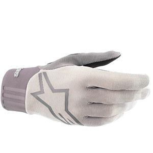 Luva Alpinestars A Dura Gel Cinza Claro