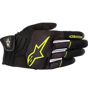 Luva Alpinestars Atom Preto Amarelo