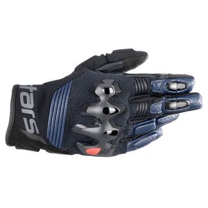 Luva Alpinestars Halo Azul Escuro Preto