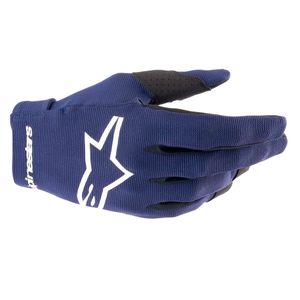 Luva Alpinestars Radar Azul Marinho Branco