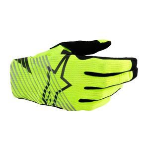 Luva Alpinestars Radar Pro Amarelo Fluo