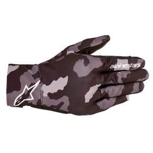 Luva Alpinestars Reef Preto Cinza Camo