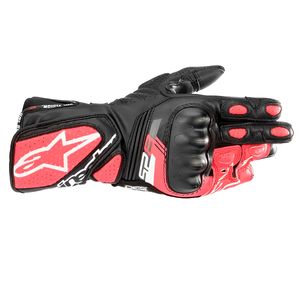 Luva Alpinestars Stella SP 8 V3 Preto Branco Diva Pink