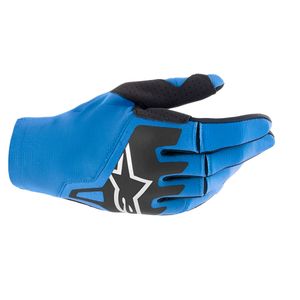 Luva Alpinestars Techstar 24 Azul Preto Branco