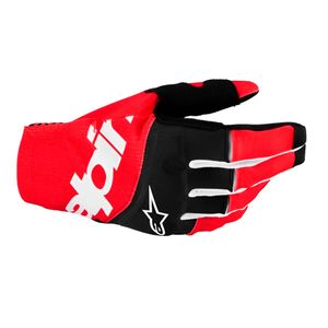 Luva Alpinestars Techstar Preto Vermelho