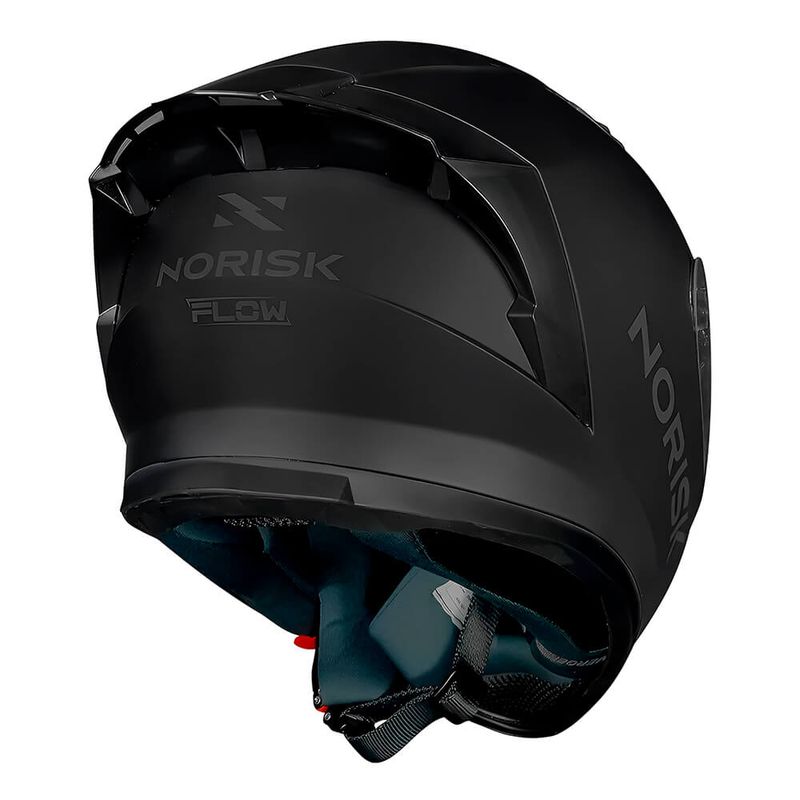 Capacete-Norisk-Flow-Monocolor-Preto-Fosco-8